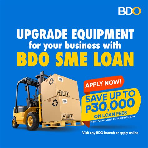 bdo online schedule appointment|SME Loan .